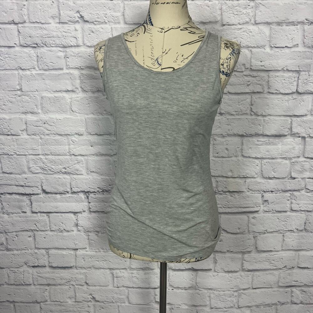 Soft Gray Layering Tank Top - Great Condition!